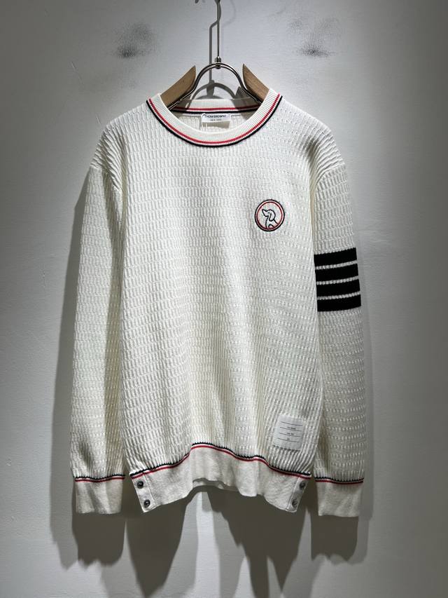 Thombrow*E汤姆*朗2025秋冬新款男女同款针织羊毛衫，今年的专柜新品，男女同款超软羊毛面料！时尚都市百搭款，今年必定超火爆，秋冬必备神器，质感独特，手