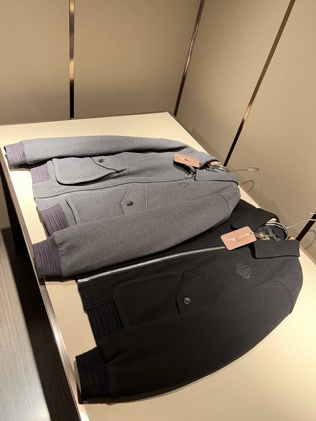 Loro piana诺悠翩雅 2025秋冬新款男女同款 羊毛羽绒服外套，胸前刺绣Logo修饰！贸易公司渠道稀出，同步官网发售！秋冬系列情侣羽绒上线，此款羽绒甄选