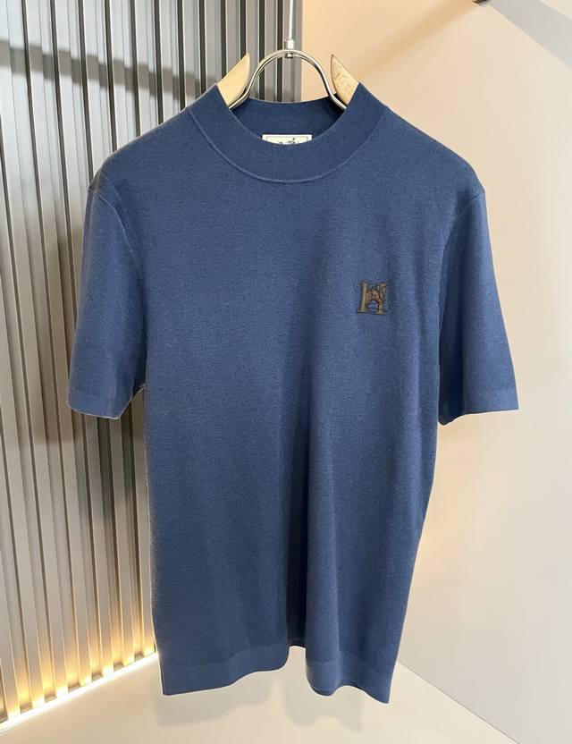 Her*Mes爱*仕2025秋冬新款男士针织羊毛衫，全新升级百搭基础款，低调奢华，品格之选！甄选优质精选优质羊毛打造而成，有着超强的垂直性能 艺术感极强H标志L