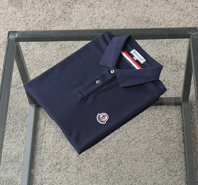 蒙口 独家专供新款原单男士polo长袖高端定制 高版本 时尚百搭爆款原版进口纯棉面料 胸前Logo图案设计 手感超柔软细腻 穿着亲肤舒适 高端精品 代工厂p精细