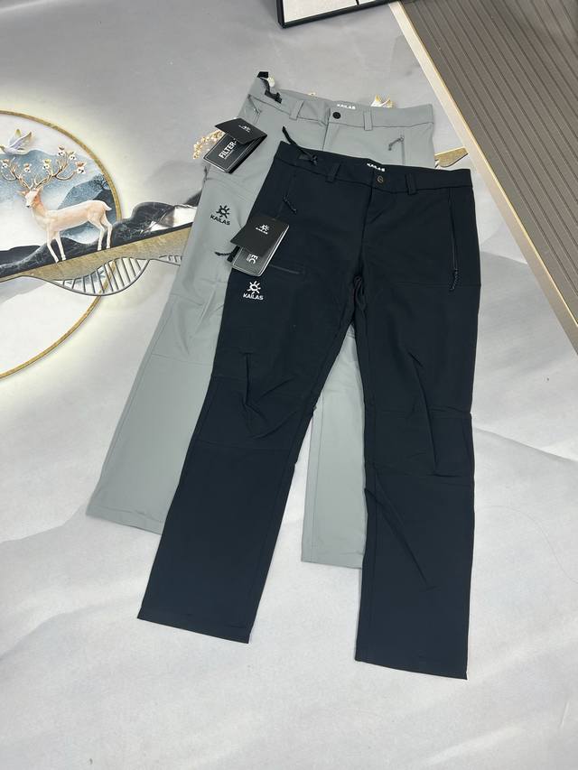 Kailas凯乐石春夏季T10-M压胶软壳裤Cordura防风耐磨弹力透气户外登山徒步裤 内里压胶 1凯乐石 Kailas凯乐石，2003年创立于中国广州，品牌