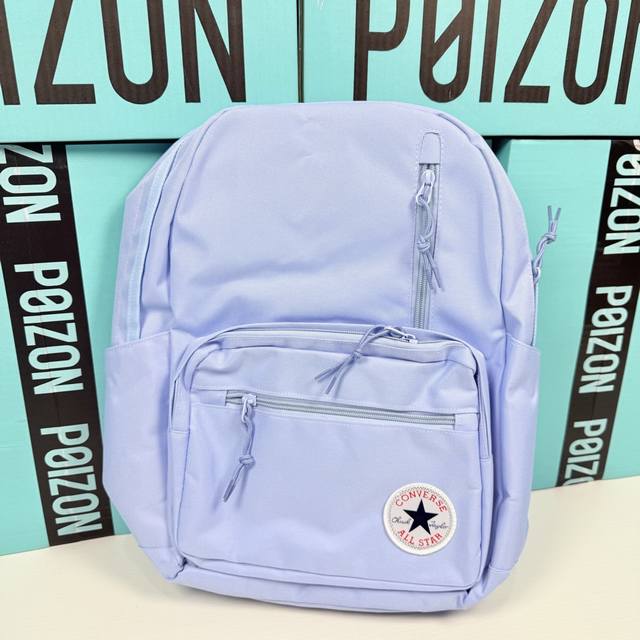 Converse匡威 男女同款百搭休闲双肩包时尚潮流运动旅行背包电脑包校园高中大学生书包 尺寸:41×28×13