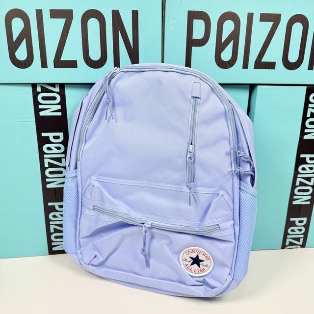 Converse匡威 男女大容量休闲双肩包小清新简约百搭运动背包电脑包校园高中大学生书包 尺寸:41×28×13