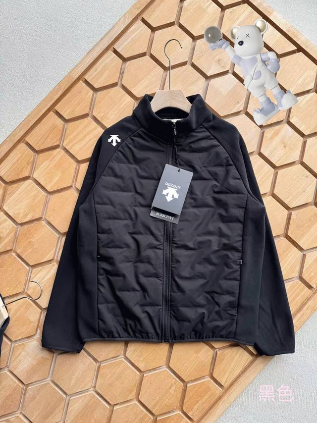 Descente 迪桑特冬季男士商务休闲立领棉衣！ 灵动过冬！风度和温度的完美融合，达成冬季层次感，舒适拿捏多种风格，高效保暖户外更自由，活力充值今冬爆款当属轻