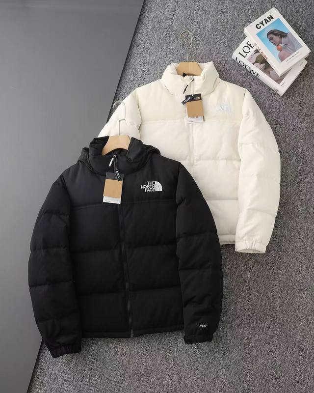 北面The North Face Urban Exploration Icon经典男女款羽绒服 防风 防水 保暖面包服 1 进口Barudan 百灵达绣花机定制