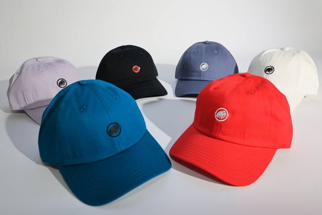 Mammut 猛犸象圆标鸭舌帽 男女同款 头围56-61Cm