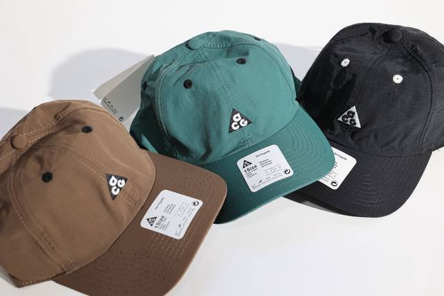 Nike Acg 速干鸭舌帽 大童 女款 头围 52-56Cm