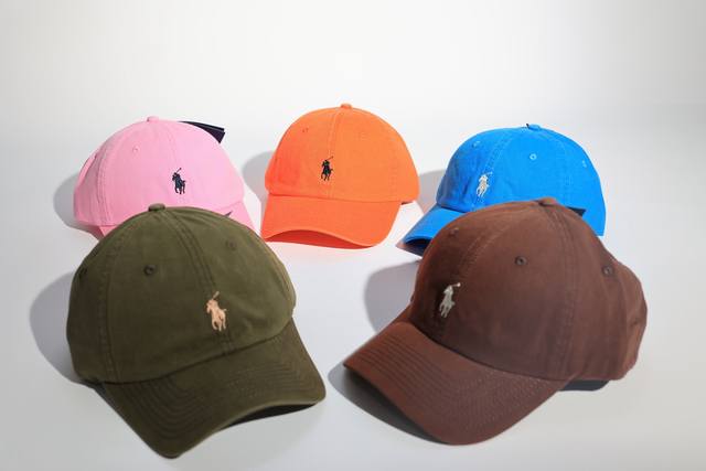 Ralph Lauren polo 拉夫劳伦 马球 水洗鸭舌帽 男女同款 头围56-61Cm