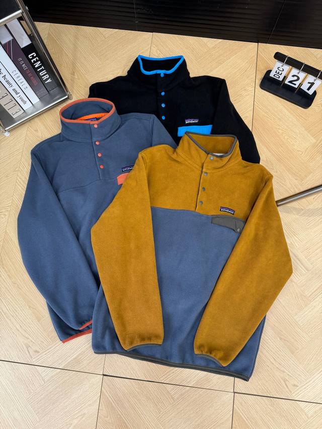 纯原臻品 原厂跟单 patagonia巴塔哥尼亚Classic Retro-X限定配色抓绒羊羔绒立领拉链外套夹克 -代工厂p跟单出品 代购指定版本 原档案原数据