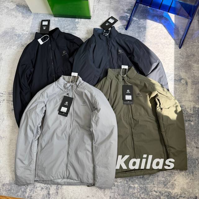 可收纳U型枕# Kailas凯乐石Ac 60 立领三防科技棉服p棉保暖外套防泼户外登山徒步男款 防盗扣吊牌剪掉无售后 为湿冷户外运动而生 三防科技防水防油防污