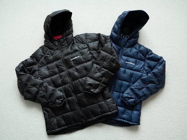 Mont-Bell 蒙贝欧户外冬超轻加厚保暖鹅绒羽绒服 男女同款 颜色：黑色 藏蓝 尺码：S M L Xl 尺码表 胸围 肩宽 衣长 袖长 S: 106 46