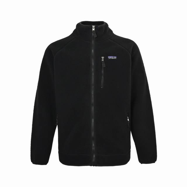 patagonia 巴塔哥尼亚 立领羊羔绒保暖夹克外套 品质爆款 学院风设计，更突显潮流风！立体嘻哈有型 Ins 小红书 爆款 极富有个性化 ！ 用料全部都是高