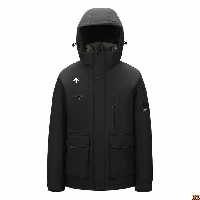 Descente迪桑特 独家实拍上新 M-7Xl 冬季高品质冲锋衣羽绒服宽松大码新白鸭绒连帽石墨烯加厚保暖羽绒外套，本季主打，货源充足，放心主推，高端品质，经典
