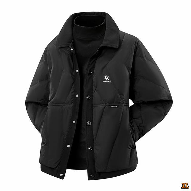 Kailas凯乐石 独家实拍上新冬季高品质白鸭绒羽绒服加厚轻潮户外三防面料休闲翻领冷冬抗寒羽绒外套,本季主打,货源充足,放心主推,高端品质,经典设计,做工出色, Kailas凯乐石 独家实拍上新冬季高品质白鸭绒羽绒服加厚轻潮户外三防面料休闲翻领冷冬抗寒羽绒外套,本季主打,货源充足,放心主推,高端品质,经典设计,做工出色,