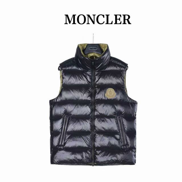 Moncler 蒙口 限定黄色大标羽绒马甲 采用新国标90白鸭绒填充，顶级版本，区分市面通货，男女同款全新美学灵感趣味设计,渠道性质精品。让整体造型设计更加优雅