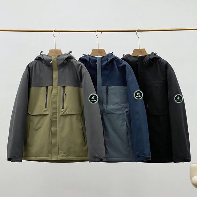凯乐石户外运动机能3D立裁秋冬男防水防风轻量化连帽棉服夹克外套冲锋衣！！！ 解锁风格与温暖的双重自由迪桑特棉服冲锋衣外套！！ 当潮流撞上实用，当风格融合温暖，它