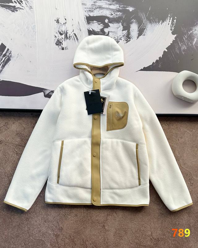 始祖鸟*Arcterxy 羊羔毛加厚外套。 冬季一件搞定高克重保暖情侣男女同款立领羊羔绒外套 高逼格好货！泰迪绒羊羔绒 简约风适合任何年龄段学院风青少年青年成人