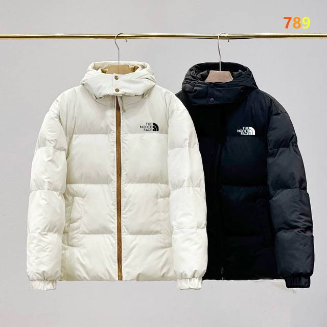 Thenorthface北面 情侣款加厚羽绒棉服2025冬季新款时尚宽松连帽上衣，帽子可拆卸，不用犹豫，难得一遇的款！速度秒！ 上海贸易公司订单，出口韩国的尾单