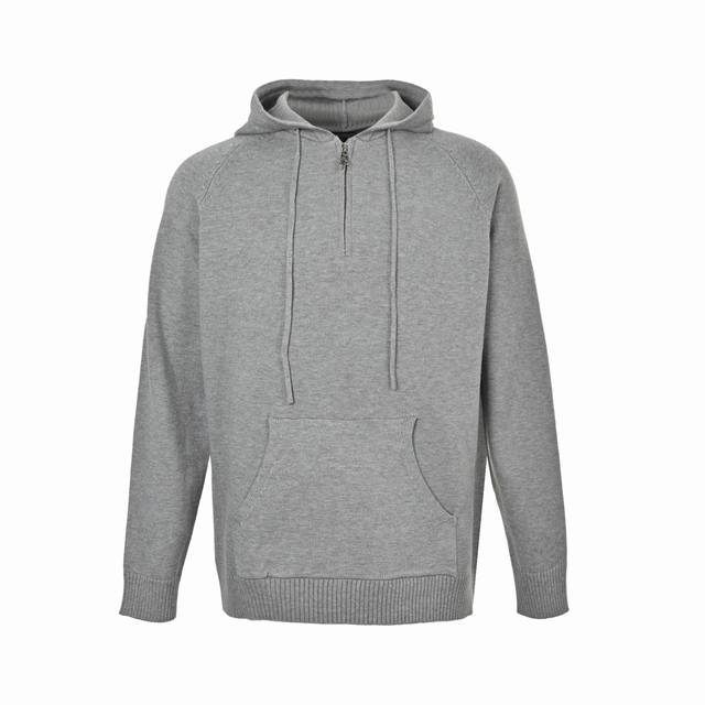 Chrome Hearts 克罗心 贴布皮标针织连帽毛衣 订购原版开模 历时一个月终于出货了，简直太爱了 上身真的超级帅。随意翻翻街拍 就能发现明星们都把它当作