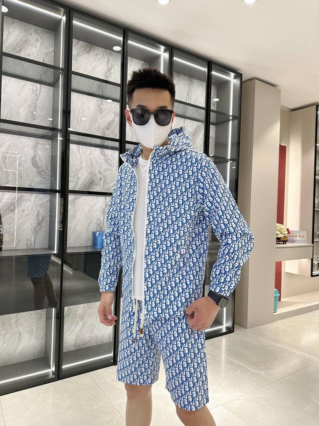 迪奥Dior 2025防晒衣套装 夏季必备 亲肤透爽面料 超百搭 适应人群广泛 各种年龄段都可驾驭 爆品力推！ 码数M-3Xl下单报身高体重