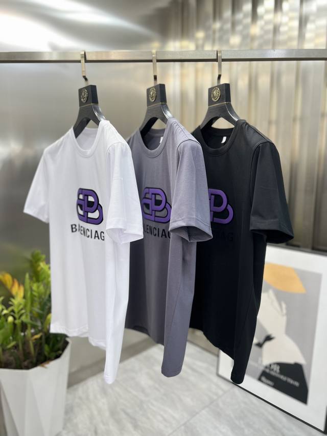 Balenciaga 巴黎世家 2025春夏新品 三标齐全 T恤短袖 好货不用过多介绍 看细节 专柜码数：M-6Xl 最大穿230