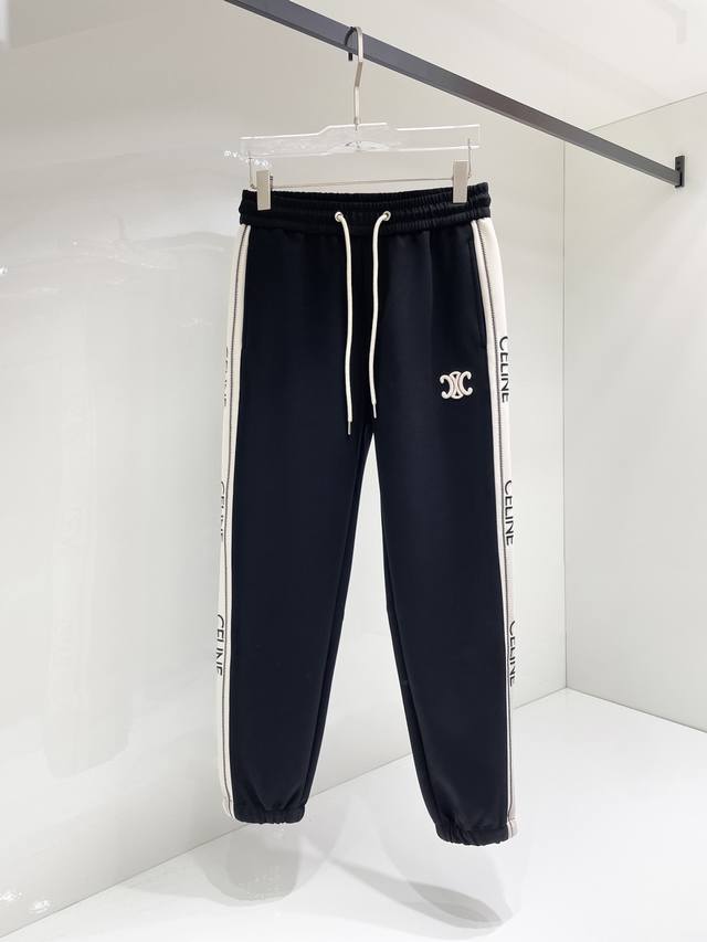 塞琳 顶级货品 2025春夏新款休闲裤！官网同步发售。品牌经典Logo休闲裤 ，定制面料，舒适度极好，手触感强烈。辨识度极高，完美品相工艺。 尺码：M-3Xl