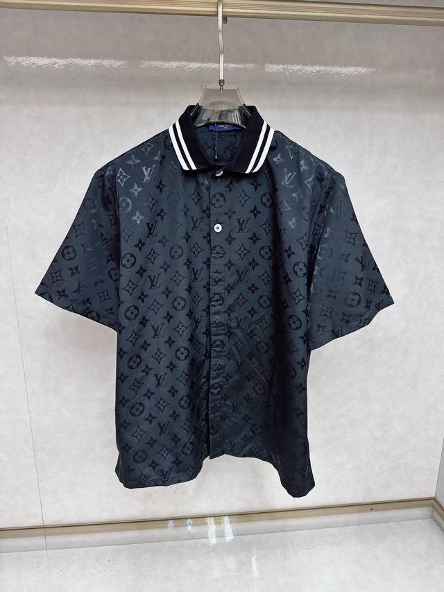 Lois Vitn 顶级原单 路易 2025早春夏款老花 原版提花面料 定织螺纹 对位裁剪 内套里 腰头四方绣花标设计 原五金开模 男女同款 工艺：提花面料 S