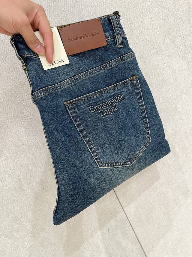 Zegn＊ 2025春夏新款牛仔裤 码数:29-40