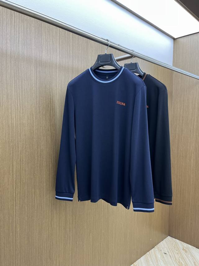 秋冬 Zz 独家专供新款原单男士休闲长袖 高端定制 高端版本 时尚百搭爆款进口面料 手感超柔软细腻 穿着亲肤舒适 高端精品 代工厂p精细做工 Fxz上身非常赞