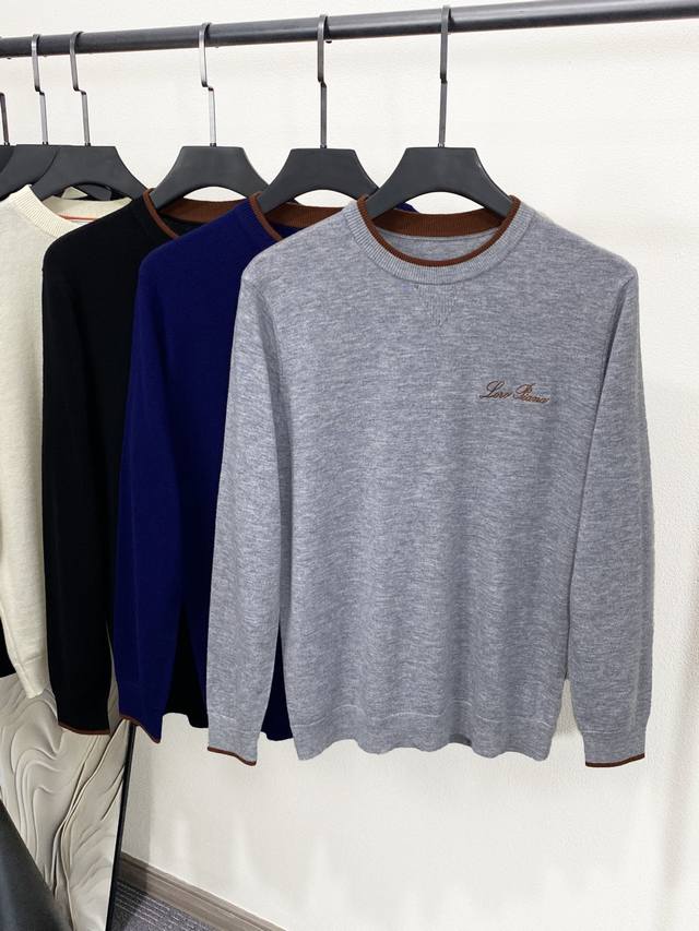 Lp男士高端商务休闲纯羊毛羊绒羊毛混纺针织毛衫贸易公司渠道臻品，系出名门，纯正血统品质，意大利原产出品，25年F W秋冬新品！年度Top单品！！ 颇具意大利典型