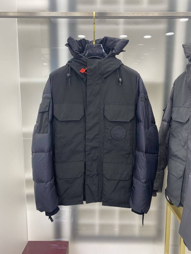 Canada Goose加拿大鹅paradigm系列Expedition派克大衣羽绒服 2058中长款 paradigm 系列Expedition 派克大衣采用