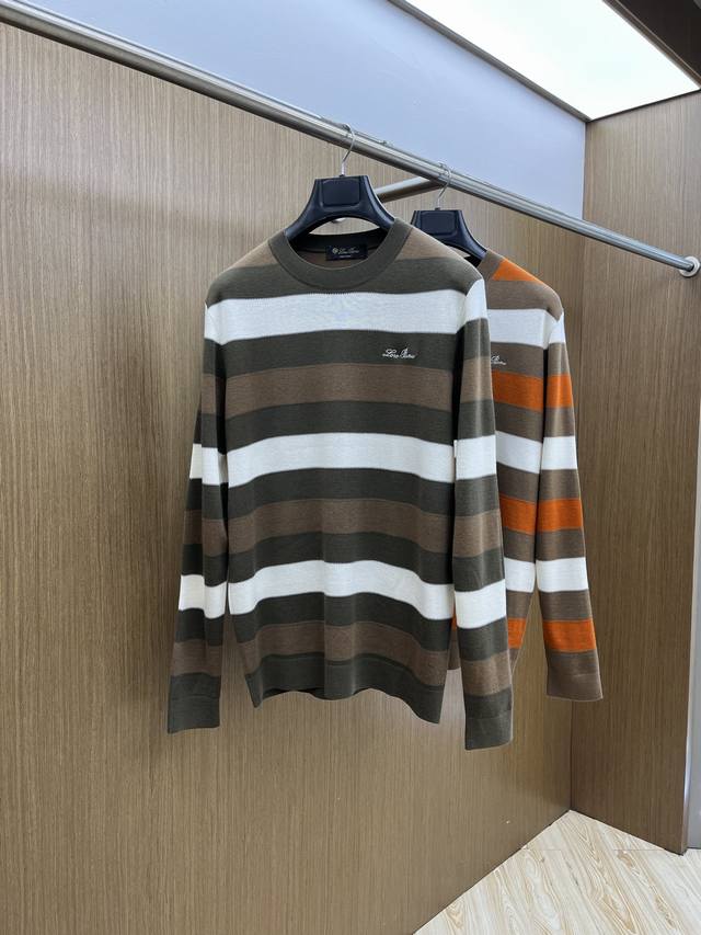 秋冬 Lp2540新款长袖圆领毛衣，胸前刺绣Logo。贸易公司渠道稀出，领先官网发售！搭配独特的设计，简洁干净、经典时髦的版型设计，属于可随意切换风格的百搭款式