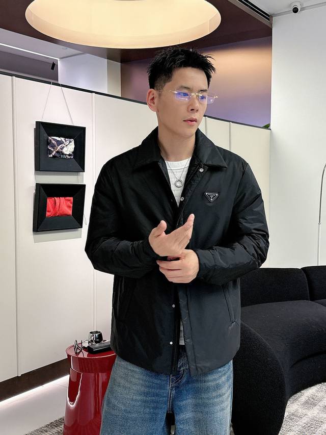 棉服 黑色上身图Jb16