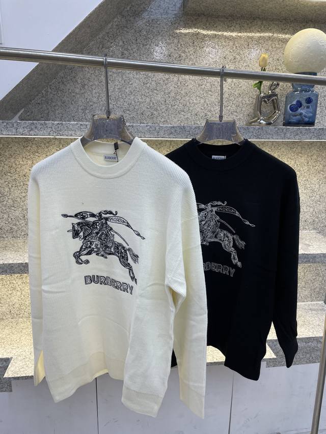 Bbr博柏利25 Ss秋冬新款强烈推荐 原版复刻专柜新品开售到货 高端品质 高版本 细节专柜原单代购渠道品质细腻织法羊毛衫 版型巨好穿搭时尚有品味好秋冬好货套杉