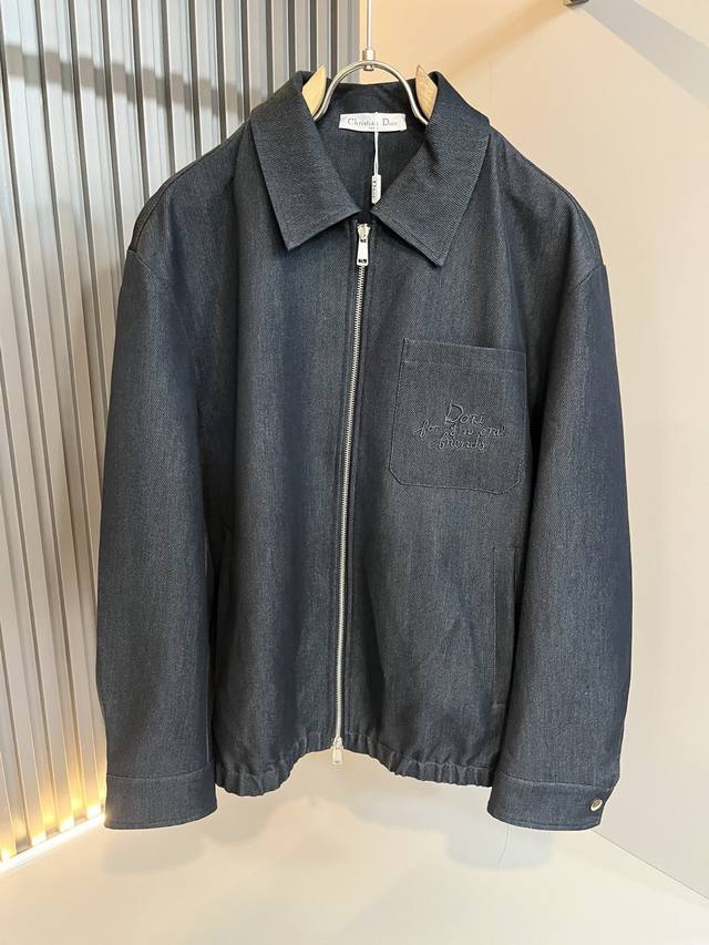 Dio*R迪*奥 2025秋冬男士休闲夹克外套，最新时尚休闲拉链夹克，贸易公司渠道稀出，同步官网发售，男神女神最为期待的精品狠货重磅来袭，让你感受到什么叫真正的