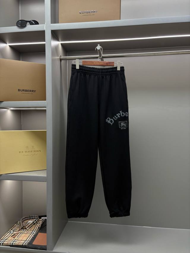 哥特式立体字母刺绣棉质卫衣长裤 25Ss Bur王牌尖货，镇店之宝 25 Ss哥特式刺绣字母设计图案卫衣长裤 现货秒发 迟来的渠道好货好款！Bur王牌渠道单，合