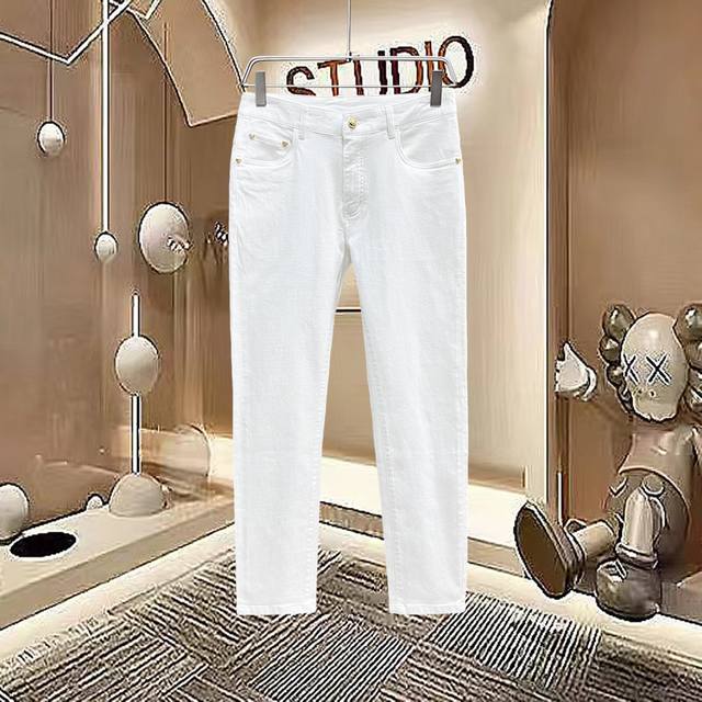 秋冬新款. 范思哲 2025官网高端新品原单少数帅爆休闲裤，百分百原单 百搭神器！今年最新流行的风设计款式，剪裁设计挺拔有型！低调不失奢华 超有Feel上身精致