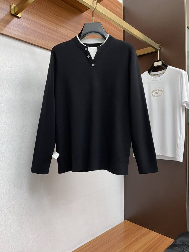 Lp 诺悠翩雅 2025Fw男士秋冬假两件羊毛混纺毛衣 打底外穿毛衣 针织衫休闲日常穿搭单品！上身修饰身形、定制面料将时装美学和新都市商务休闲概念完美融合，不同