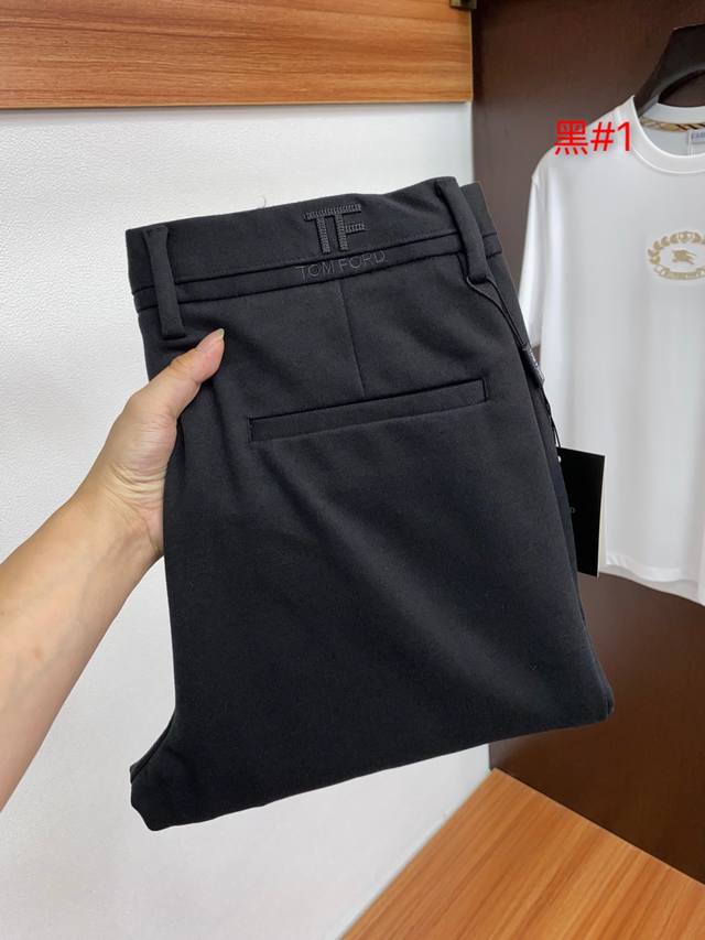 Tf 2025Ss早秋 新品 原单男士西装休闲裤 每季必出的类型，无需质疑的热卖王牌单品，符合四季最佳的搭配色号 整体的风格延续了Slp的基调，通体融入了多种工