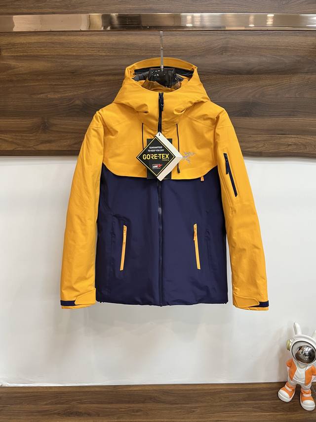 主推 始祖鸟 2025爆款羽绒连帽羽绒，户外羽绒冲锋衣，90白鸭绒填充！轻奢顶级休闲羽绒！尺码：M-3Xl H2025冬季新款