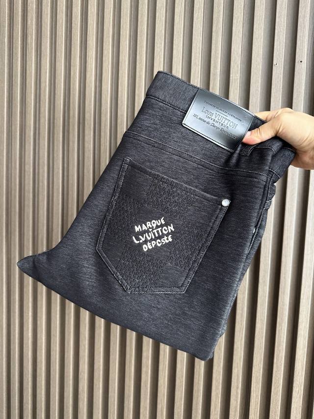 深灰～ Lv驴牌25Fw秋冬羊毛高弹牛仔裤Jb16