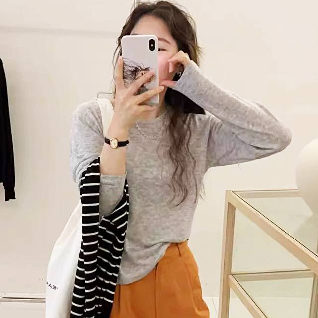 打底毛衣 水溶羊毛，8色