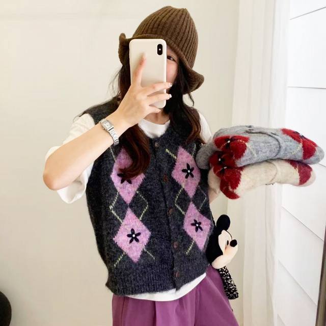 毛衣马甲 3色