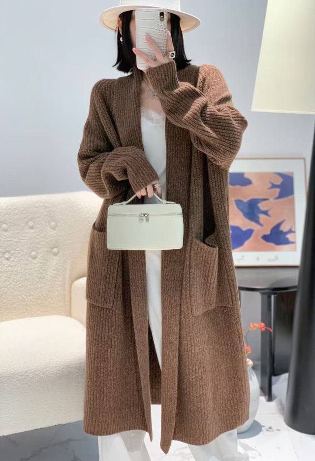 浣熊宽门禁花纱大衣 六色 均码