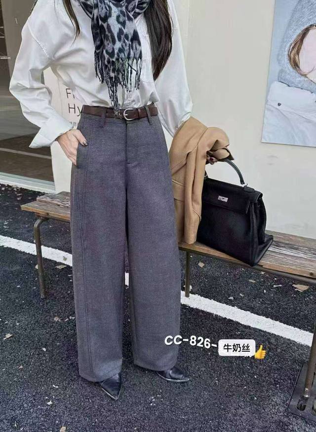 毛呢裤子 加绒，25-30码,2色