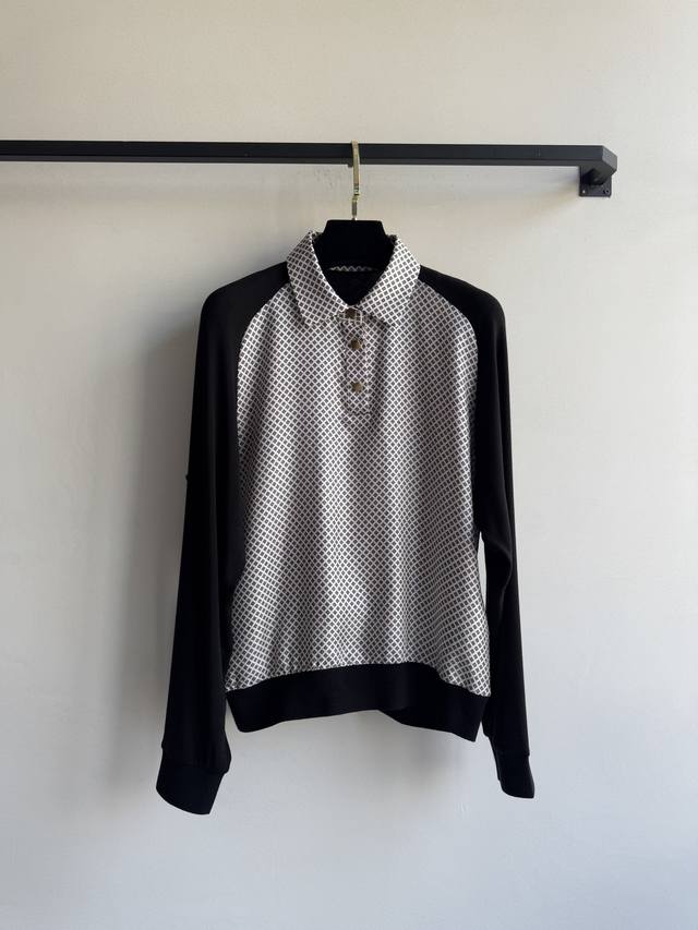 Loropiana 新款，前侧真丝面料后侧羊毛针织ＳＭＬ.