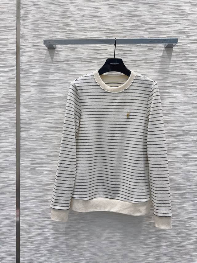 Saint Lauren* 2025Fw新款打底衫 高级大气 柔软弹力很舒服 满满的穿搭高级感 创新面料 轻盈柔软 实物非常赞！紧身显身材 上身洋气百搭，穿搭好