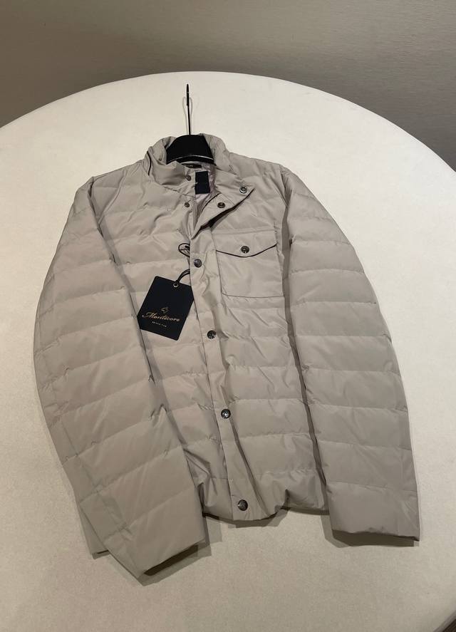 尺码：48 50 52 54 Montre 小狗日本软壳覆层机能料白鹅绒猎装外套 日本Teijin帝人3Layer的三层软壳功能性面料，属于Teijin Fro