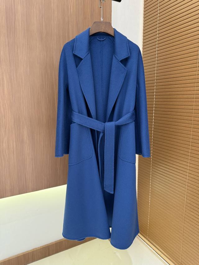 Maxmara -Labbro 深蓝 100%羊绒 36 38 40 13个色现货