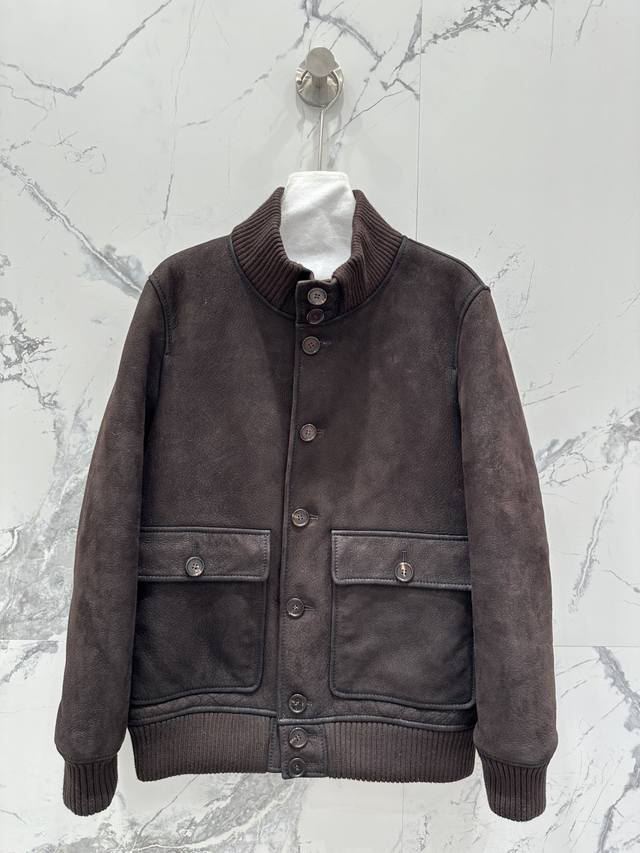 独家首发高端原单品质拉夫劳*Ralph.L25秋冬新品 老钱风穿搭独家定制鹿皮绒美丽奴皮毛一体！男女同款情侣款 独家定制麂皮绒面工艺，复古擦色进口美丽奴颗粒皮毛